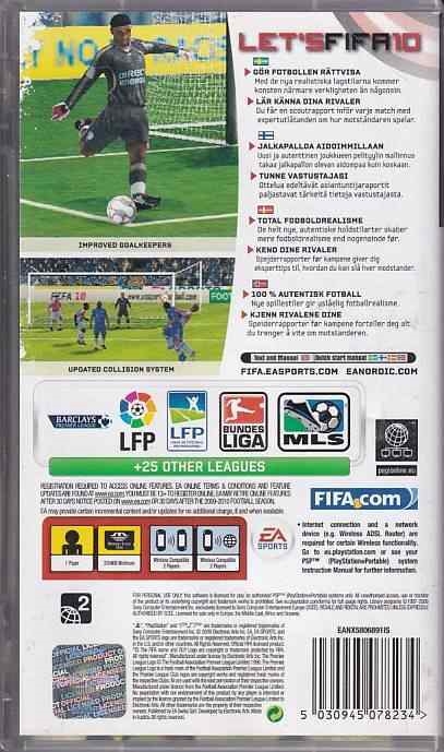 Fifa 10 - PSP (B Grade) (Genbrug)